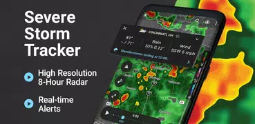 Storm Radar: mapa del tiempo