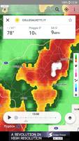 Poster Radar temporali: mappa meteo