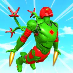 Flying Superhero GrandCity War XAPK Herunterladen