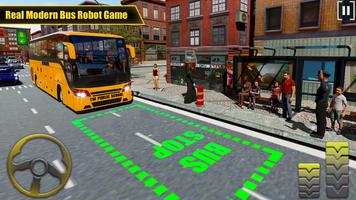 Robot Bus Simulator Game capture d'écran 3