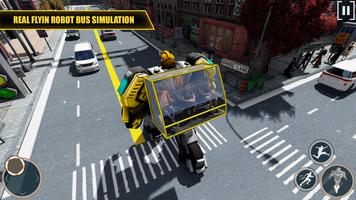 Robot Bus Simulator Game Affiche