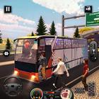 bus chauffeur transport jeux d icône