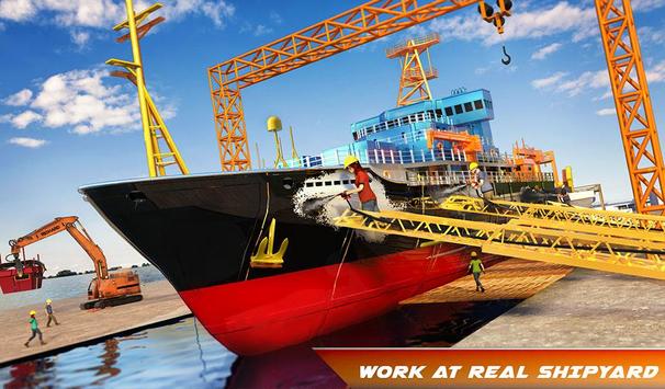 Cruise Ship Mechanic Simulator Ship Building Games screenshot 13