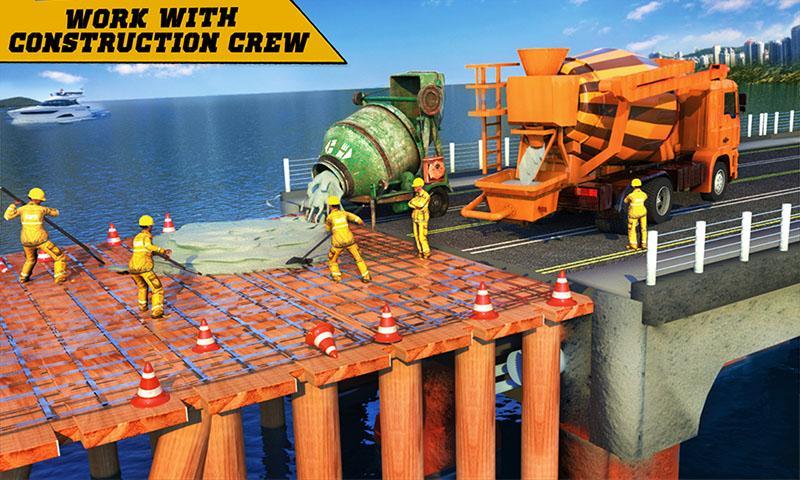 City Bridge Builder Construction Simulator Games For Android Apk Download - how to play construction simulator roblox