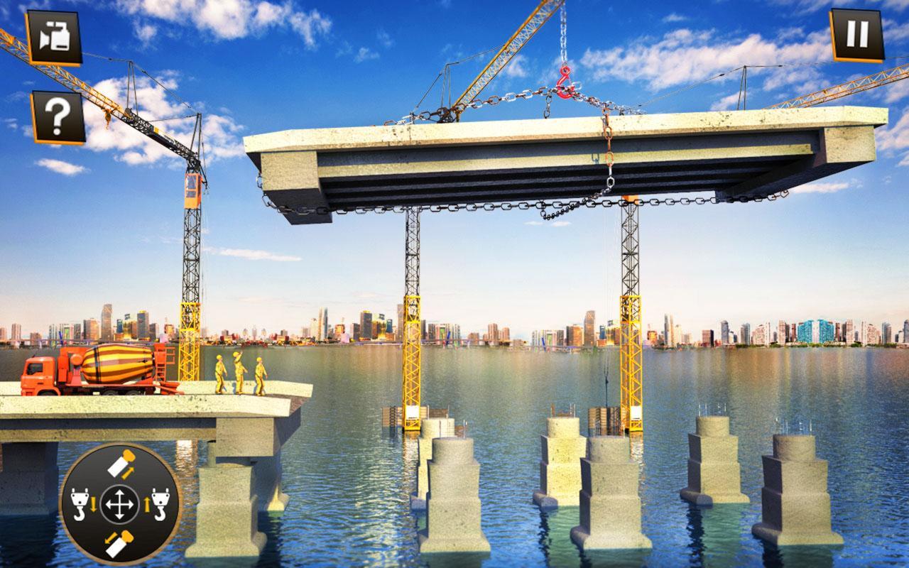 City Bridge Builder Construction Simulator Games For Android Apk Download - rage bridge improved roblox
