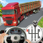 欧元卡车运输货物 sim 图标