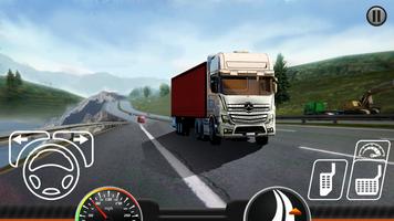 Euro Truck Transport Cargo Sim poster