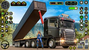 Euro Truck Transport Cargo Sim screenshot 1