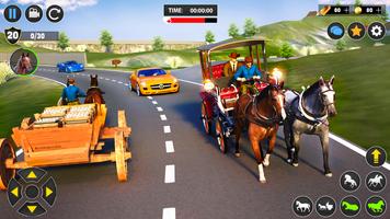 Pferdewag-Transport-Taxi-Spiel Screenshot 3