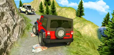 オフロードジープカー駐車ゲーム