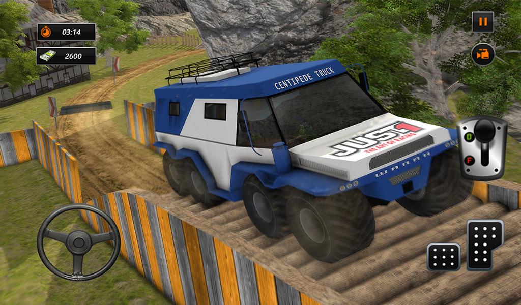 Off road Jeep Parking Simulator Car Driving Games for