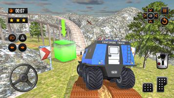 Offroad JeepWagen Parken Spiel Screenshot 2