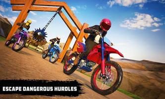 Dirt bike race: jeux de courses de moto extrêmes capture d'écran 1