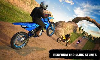 Dirt bike race: jeux de courses de moto extrêmes capture d'écran 3