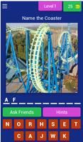 Name the roller coaster постер