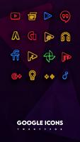 Neon Ray Icons -  Icon pack 스크린샷 1