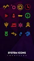 Neon Ray Icons -  Icon pack 스크린샷 2