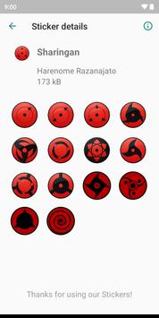 Naruto Stickers screenshot 1
