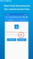 Video Downloader for Twitter ảnh chụp màn hình 1