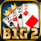 BIG 2: Free Big 2 Card Game & Big Two Card Hands! ไอคอน
