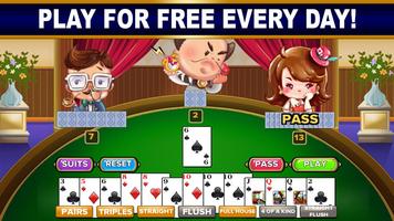 BIG 2: Free Big 2 Card Game & Big Two Card Hands! ảnh chụp màn hình 2