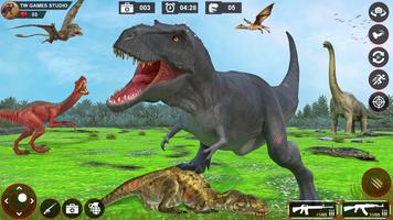 Wild Dino Hunting Animal Games Affiche