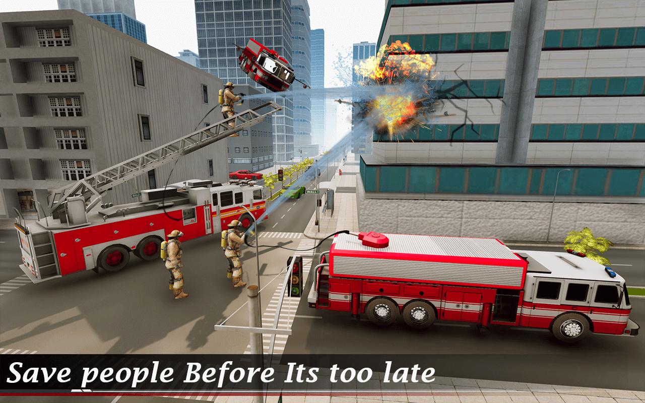 Fire Truck Police car