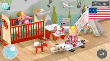 Virtual Twins Baby Simulator постер