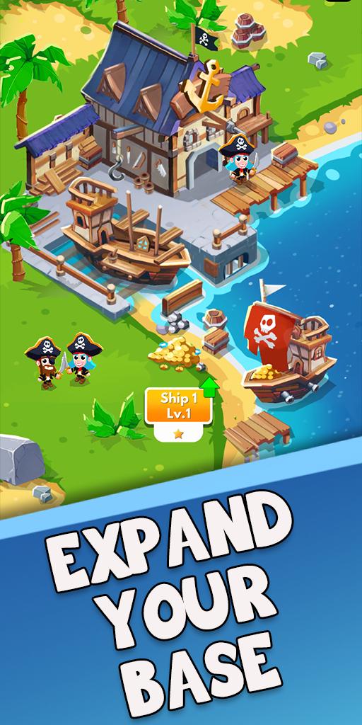 Idle Pirate Tycoon For Android Apk Download - roblox pirate tycoon youtube