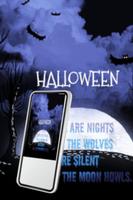 Halloween Mobile Background Wallpaper Free Plakat