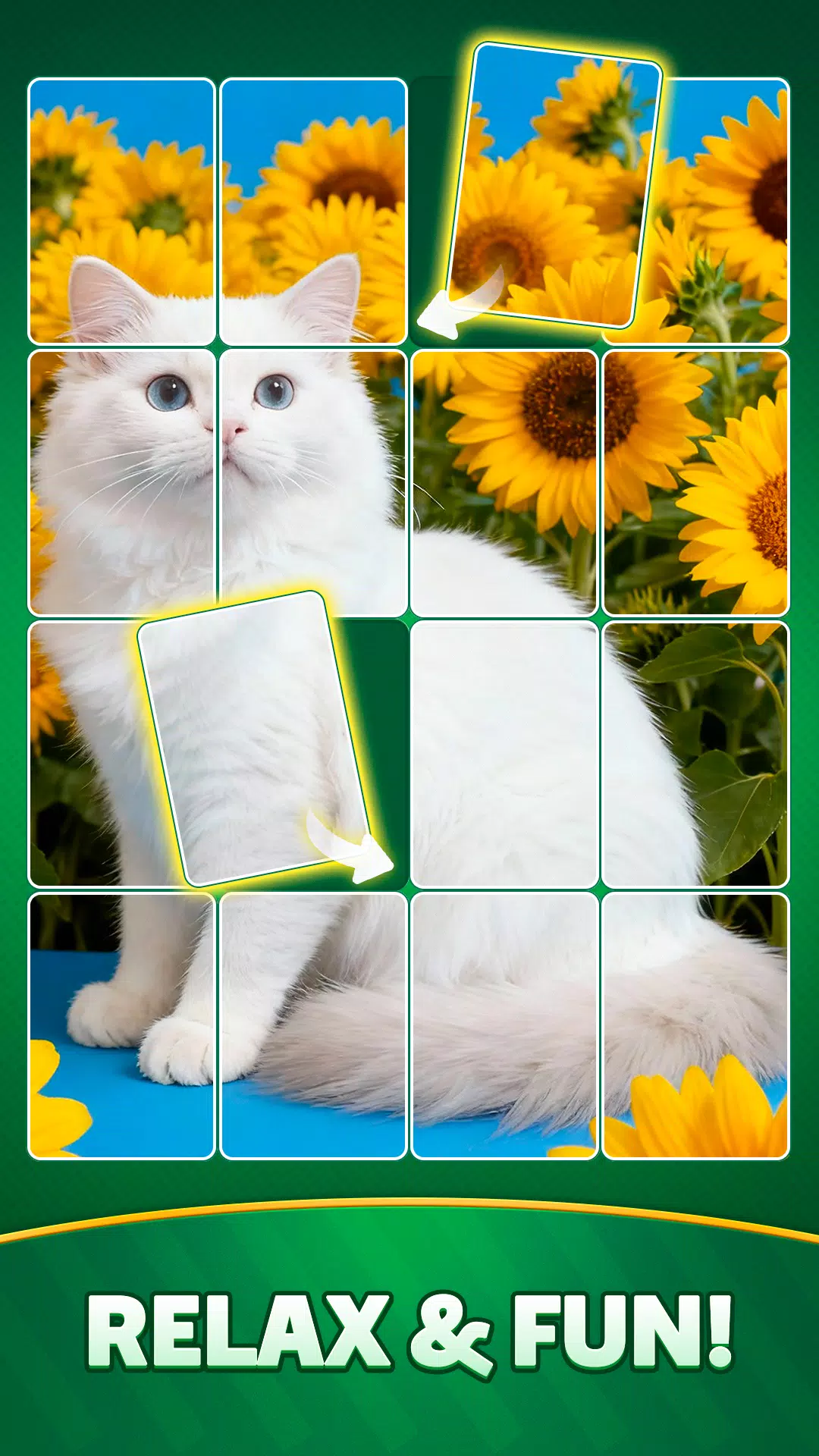 Jigsaw Square-Solitaire Puzzle