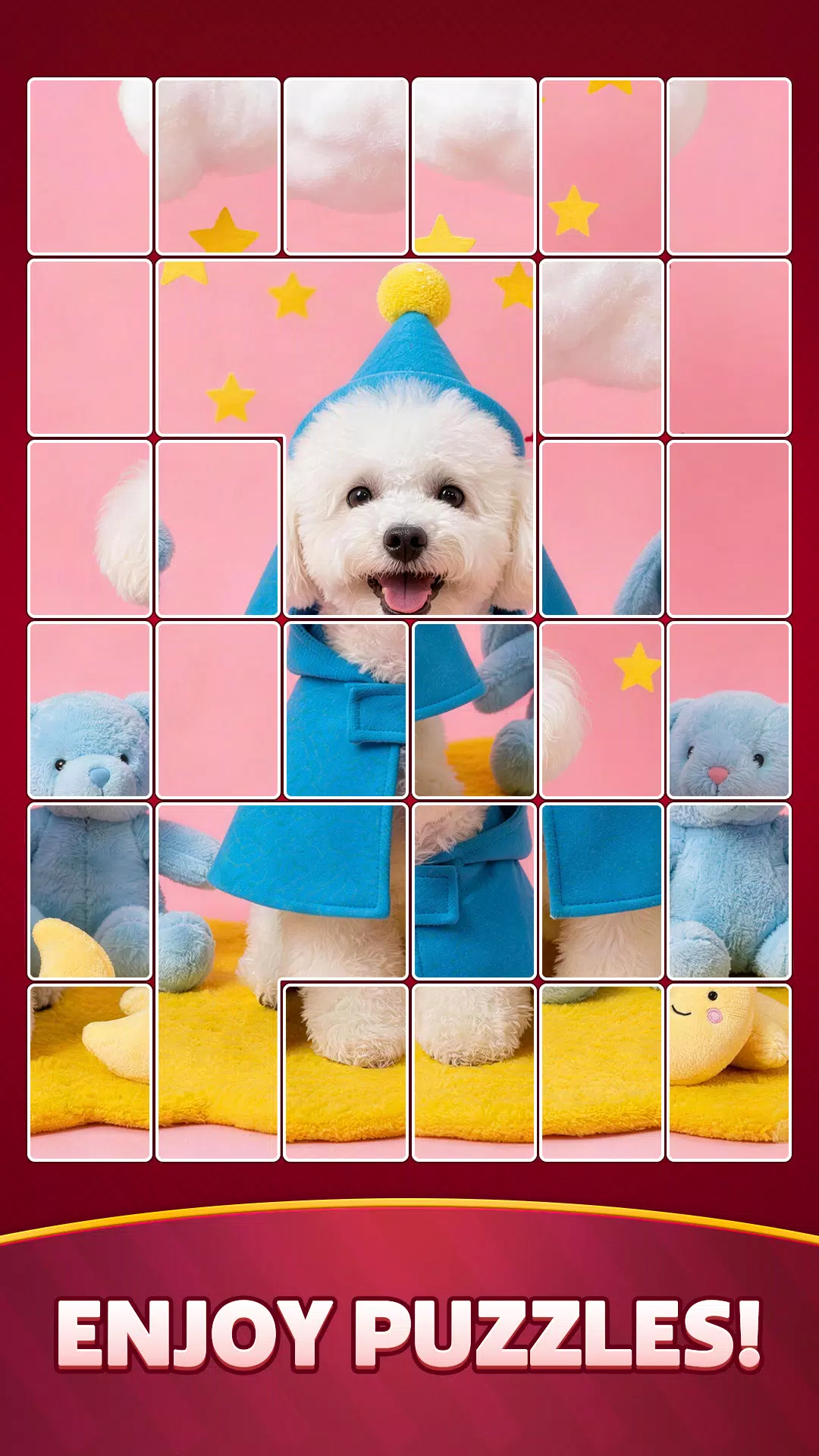 Jigsaw Square-Solitaire Puzzle