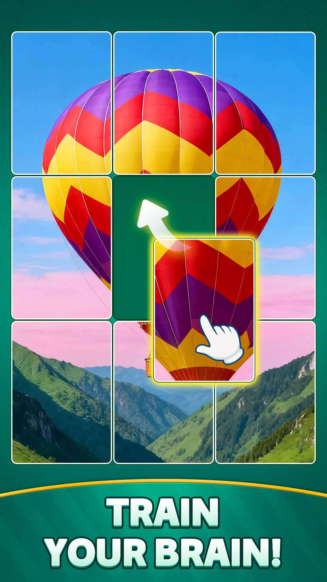 Jigsaw Square-Solitaire Puzzle