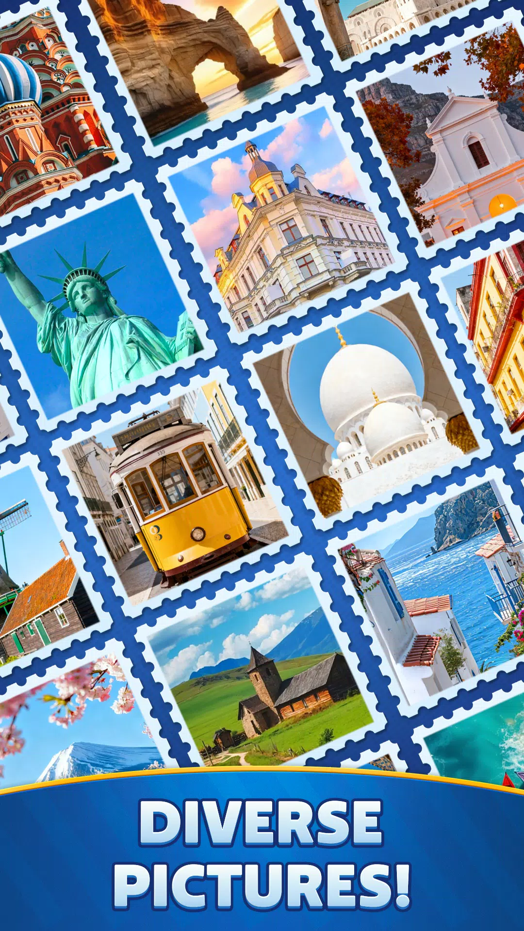 Jigsaw Square-Solitaire Puzzle