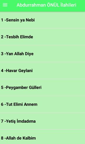 Abdurrahman Onul Ilahileri For Android Apk Download