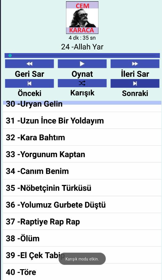 Cem Karaca Cok Yorgunum Rock Muzik Sarkilar Muzik
