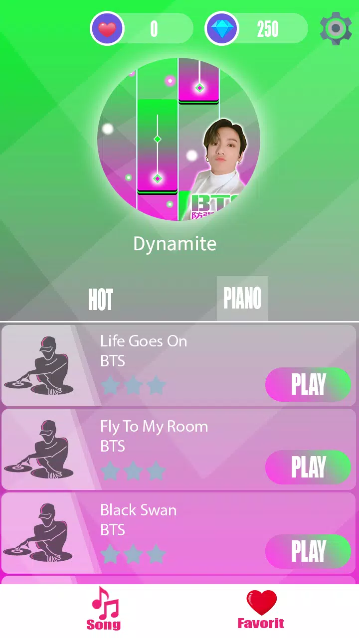 ARMY BTS Piano Tiles para Android - Download