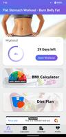 Flat Stomach Workout ảnh chụp màn hình 1