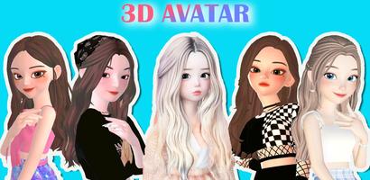 3D Avatar Emoji Poster