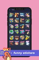 anime stickers for whatsapp Affiche