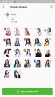 TWICE WAStickerApps KPOP Idol for Whatsapp screenshot 1