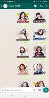 TWICE KPOP Cute Sticker for WA โปสเตอร์