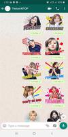 TWICE KPOP Cute Sticker for WA 스크린샷 1