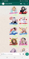 TWICE KPOP Cute Sticker for WA captura de pantalla 2