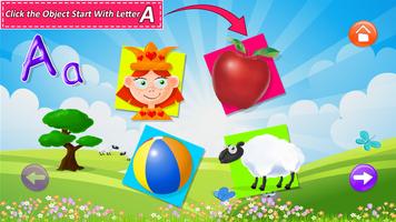 ABC all alphabet Kids Learning الملصق