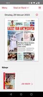 Gazet van Antwerpen - Krant Affiche