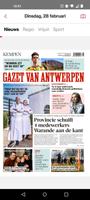 Gazet van Antwerpen - Krant syot layar 1