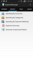 ExpenseManager ภาพหน้าจอ 1