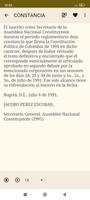Constitución de Colombia 스크린샷 3