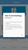 Hashtags Twitter - Get more Likes Followers ảnh chụp màn hình 2